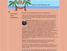 Tablet Screenshot of hfhm.org
